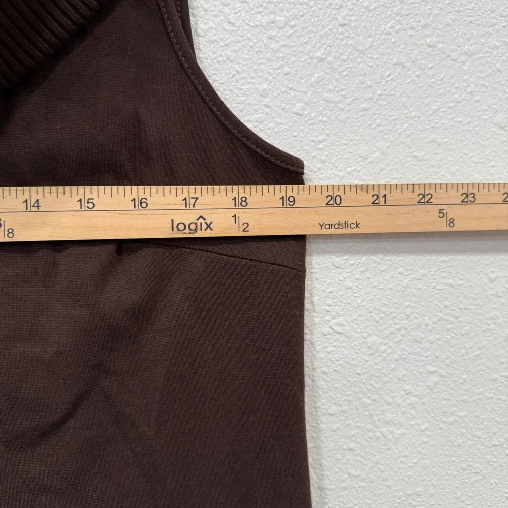 Spense Brown‎ Sleeveless Cowl Neck Dress Women's Size 14 New with Tags - Picture 5 of 6